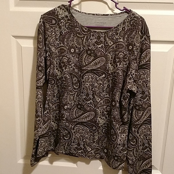 Charter Club Tops - Charter Club paisley top. NWT XL